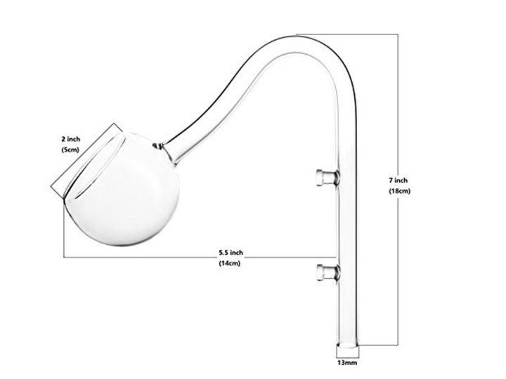 Стеклянные трубки Lily Pipe Spheric для внешнего фильтра Inflow + Outflow 13 мм (G-LPS-13) - фото 2