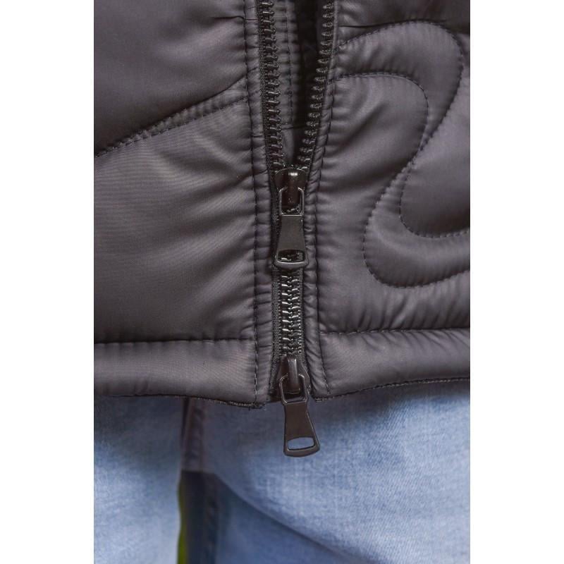 Пуховик детский зимний Волна лебединый пух 164 см Черный (2713485558) - фото 6 Пуховик детский зимний Волна лебединый пух 164 см Черный (2713485558) - фото 6