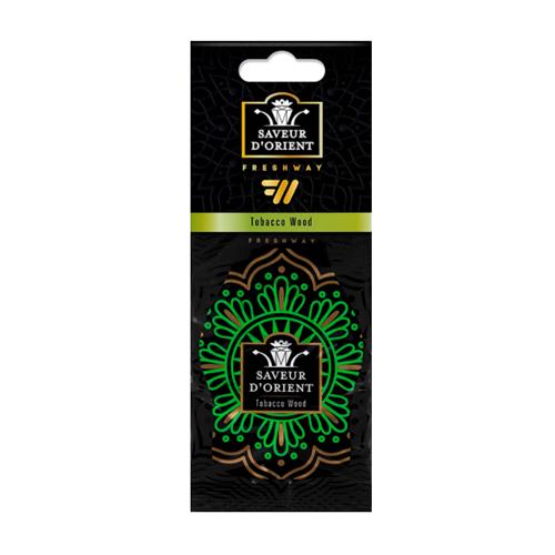 Освежитель воздуха сухой лист Fresh Way Saveur D&apos, Orient Tobacco Wood (00000051196)