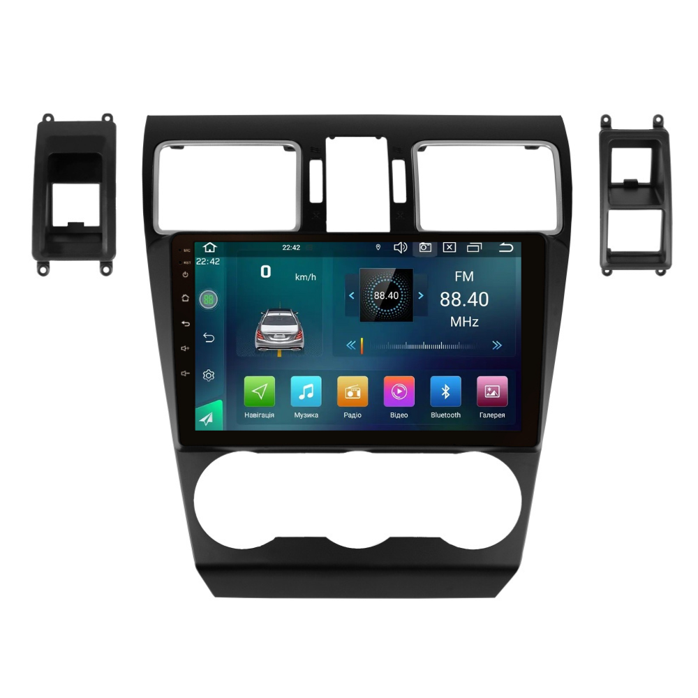 Магнитола штатная CYCLONE C9-007 DSP Carplay 4/64 GB 4G для Subaru Forester 2013-2019 г. с большим экраном (AR-81562)