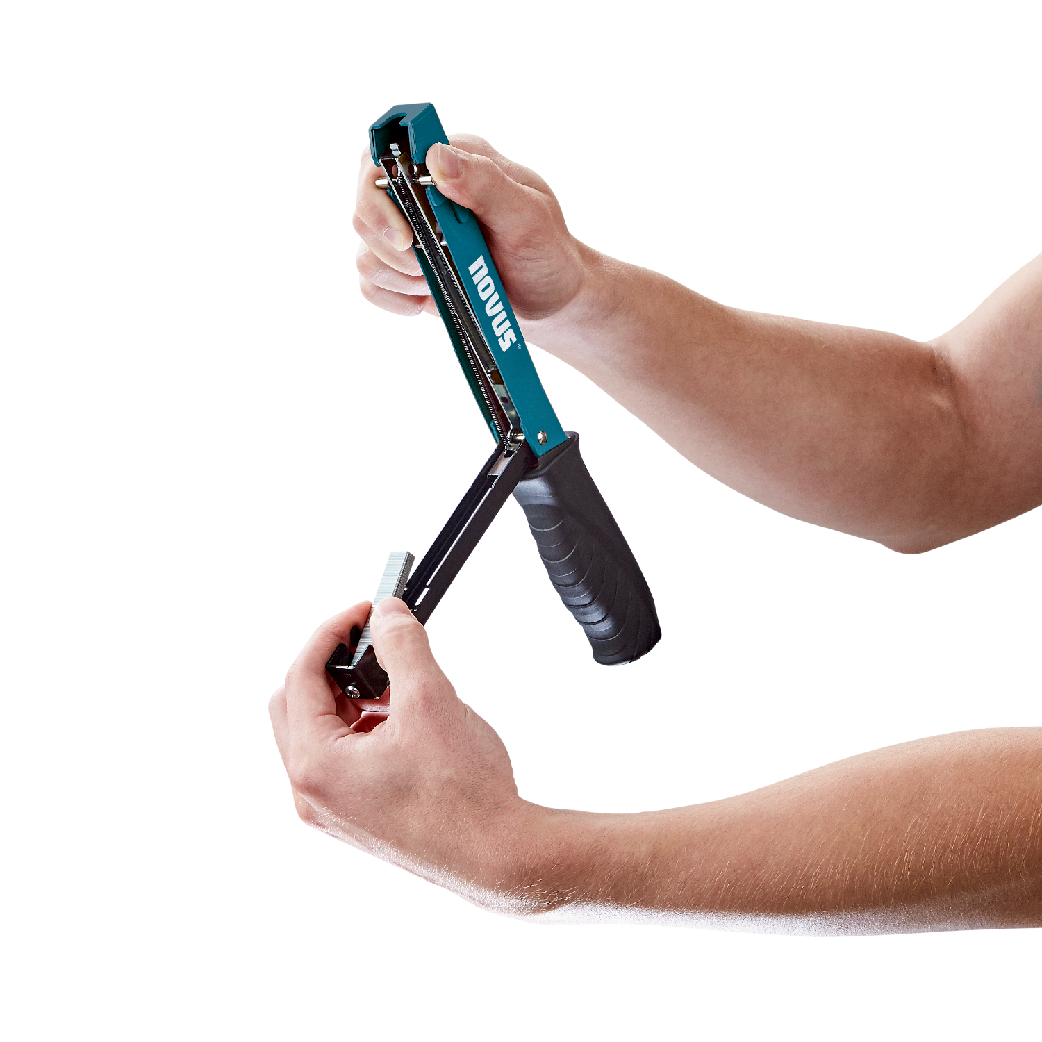 Степлер-молоток Novus строительный J-022 (030-0451) - фото 4