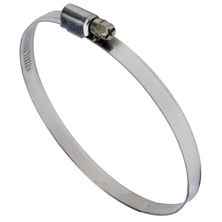 Хомут из нержавеющей стали 80-100 мм (1649)