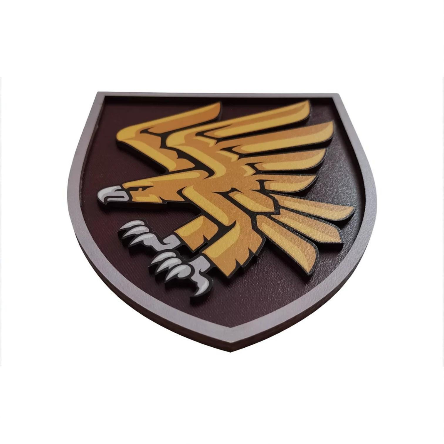 Герб настінний 95-та окрема десантно-штурмова бригада ДШВ 203х232 мм (29402026) - фото 3