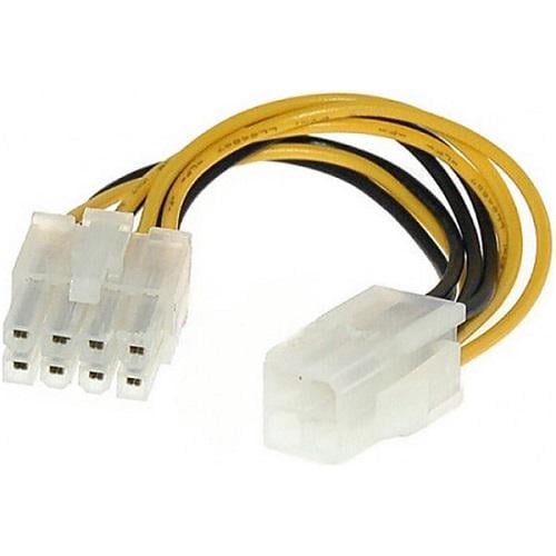 Кабель для процессора Value S0720 ATX 4 pin F-8 pin M 0,2 м (561881) - фото 1 Кабель для процессора Value S0720 ATX 4 pin F-8 pin M 0,2 м (561881) - фото 1