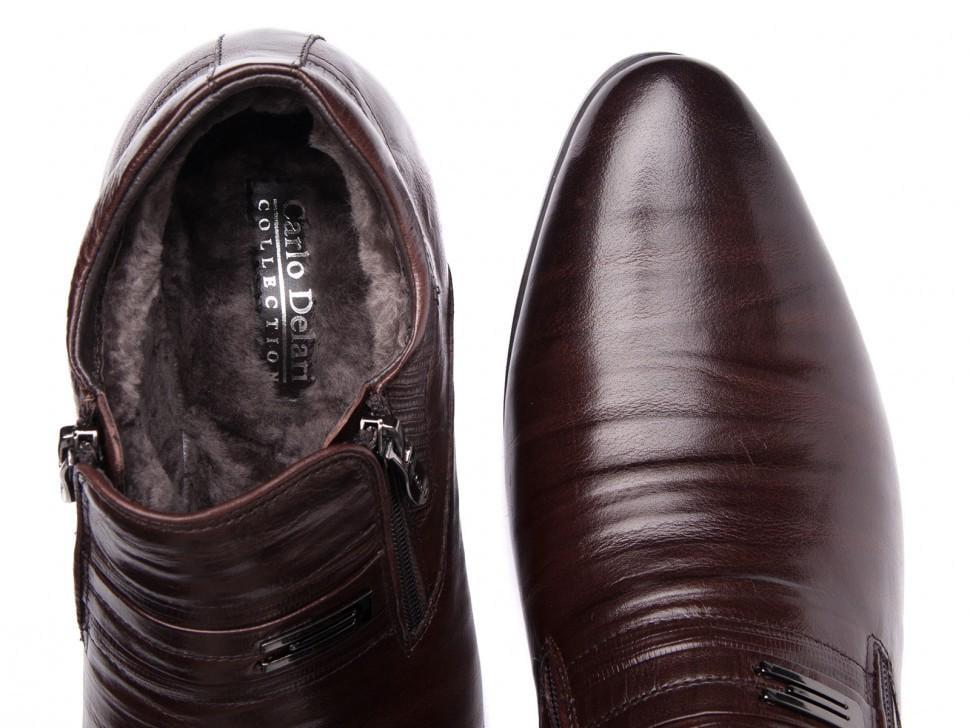 Черевики Carlo Delari 7144114 р. 38 Коричневий (12834) - фото 4 Черевики Carlo Delari 7144114 р. 38 Коричневий (12834) - фото 4