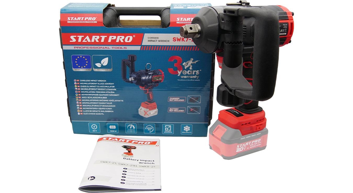 Гайковерт акумуляторний Start Pro SWK7-21H - фото 11