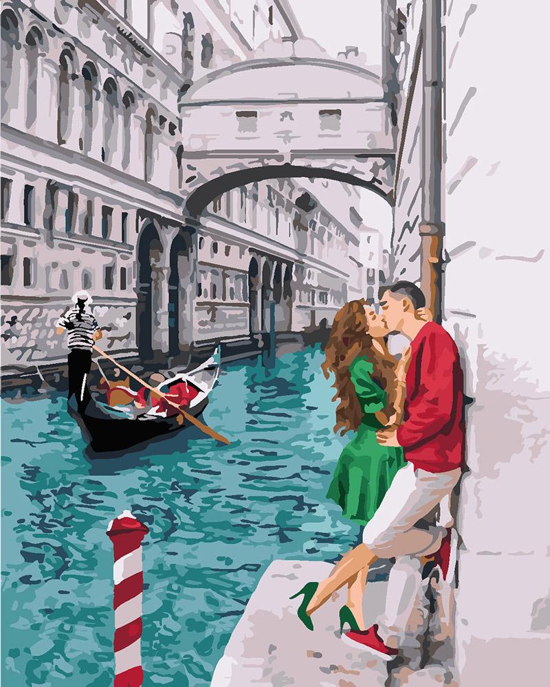 Картина по номерам Идейка Страсть по-итальянски 40х50 см (KH4681)