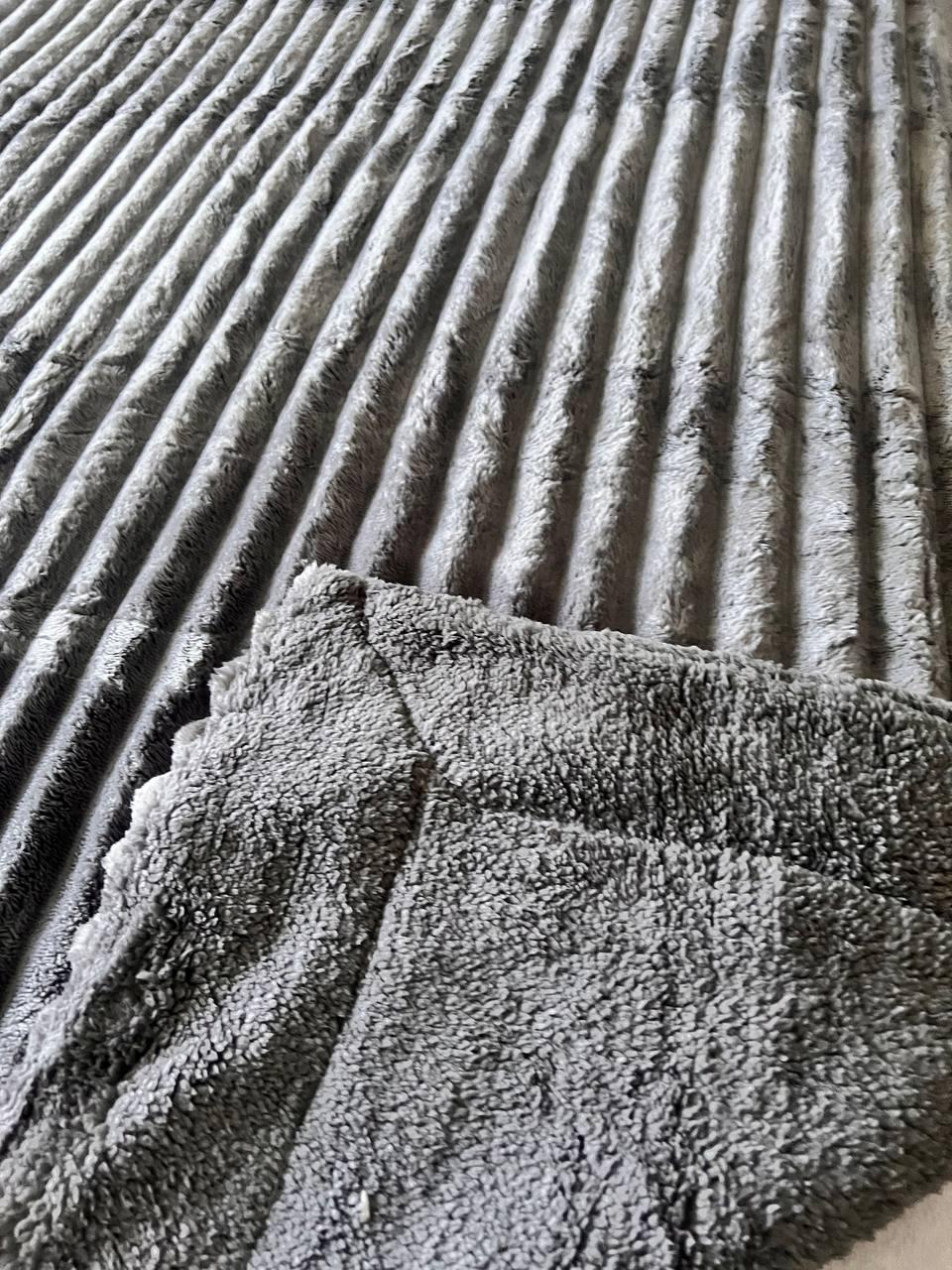 Плед 150х200 см Графіт (Д-al-sh-ov-002) - фото 5