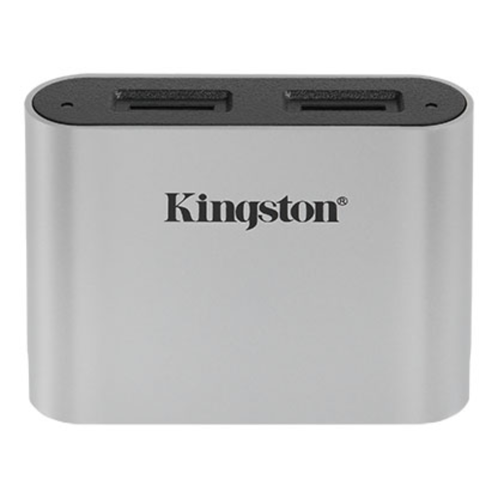 Кардрідер Kingston WFS-SDC USB 3.2 Gen1 Workflow micro SDHC/SDXC UHS-II подвійний слот (21027757) - фото 2