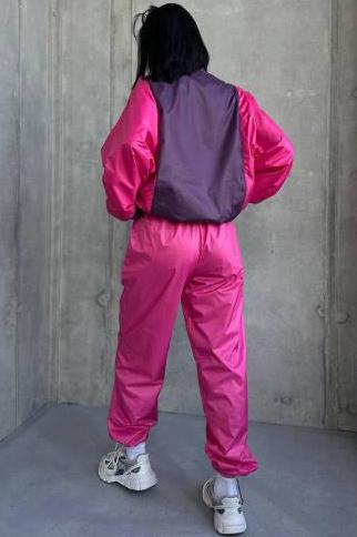 Жіночі штани р. 42-44 Малиновий (184249) - фото 2 Жіночі штани р. 42-44 Малиновий (184249) - фото 2