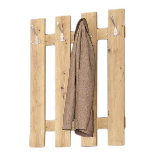 Вешалка с крючками для верхней одежды курток в коридор прихожая 75х95 см