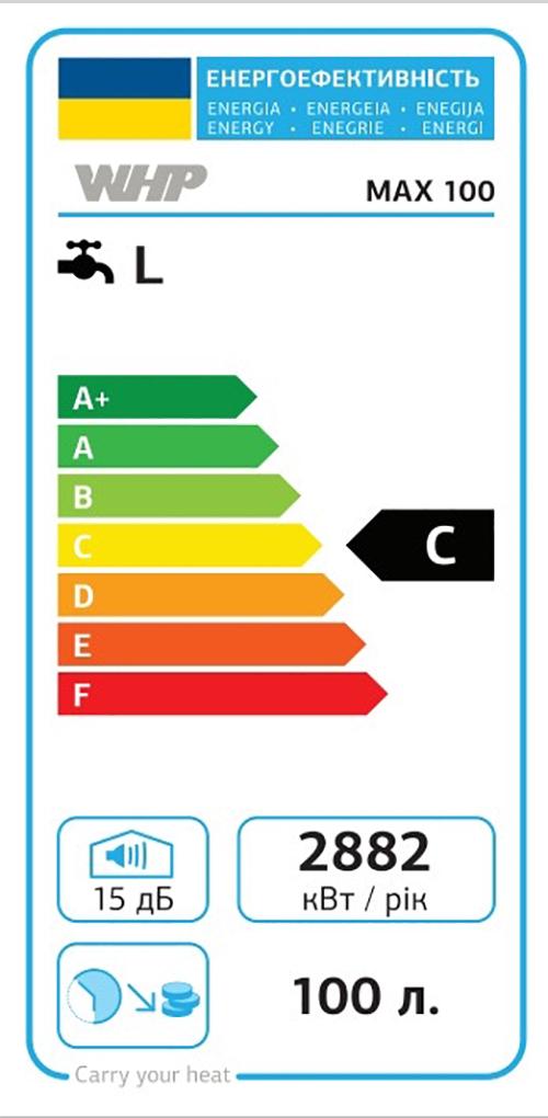 Бойлер электрический накопительный WHP Max 100 л 2 кВт - фото 6