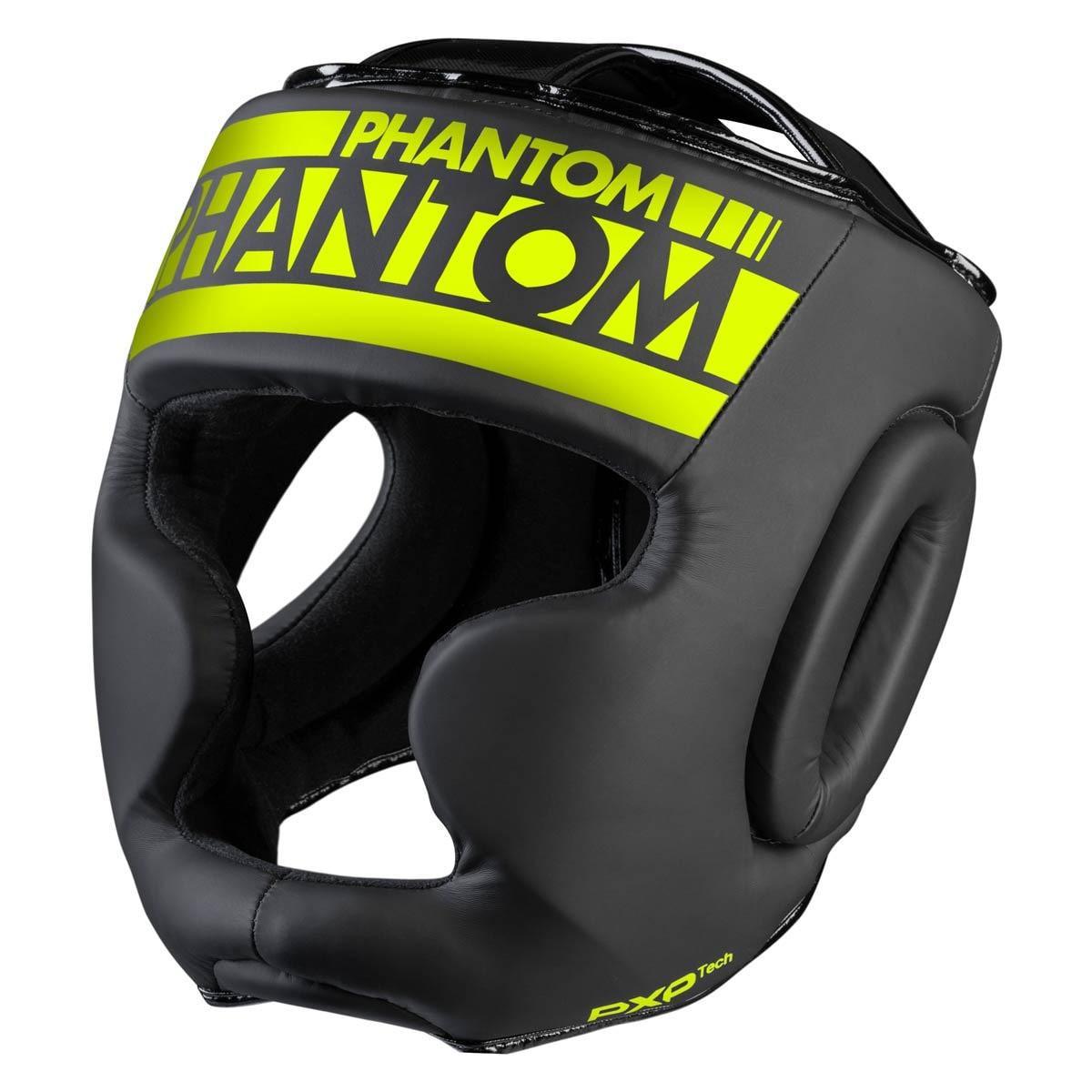 Боксерский шлем Phantom APEX Full Face Neon One Size Black/Yellow (3070021438) Боксерский шлем Phantom APEX Full Face Neon One Size Black/Yellow (3070021438)