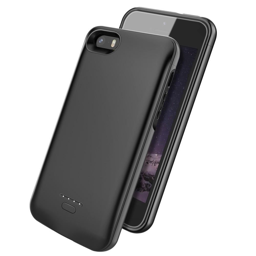 Чохол-акумулятор XON PowerCase для iPhone 5/5S/SE 4000 mAh Чорний (PCBS1105140B 1264)