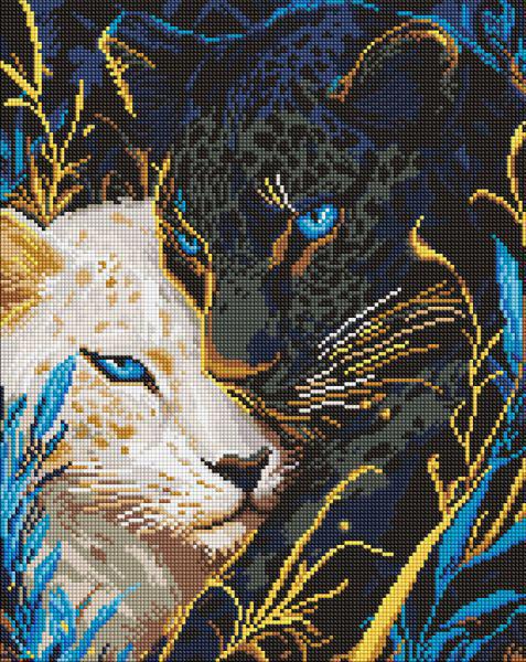 Алмазная мозаика Ideyka Инь ян 40x50 см (Id-AMO8240)