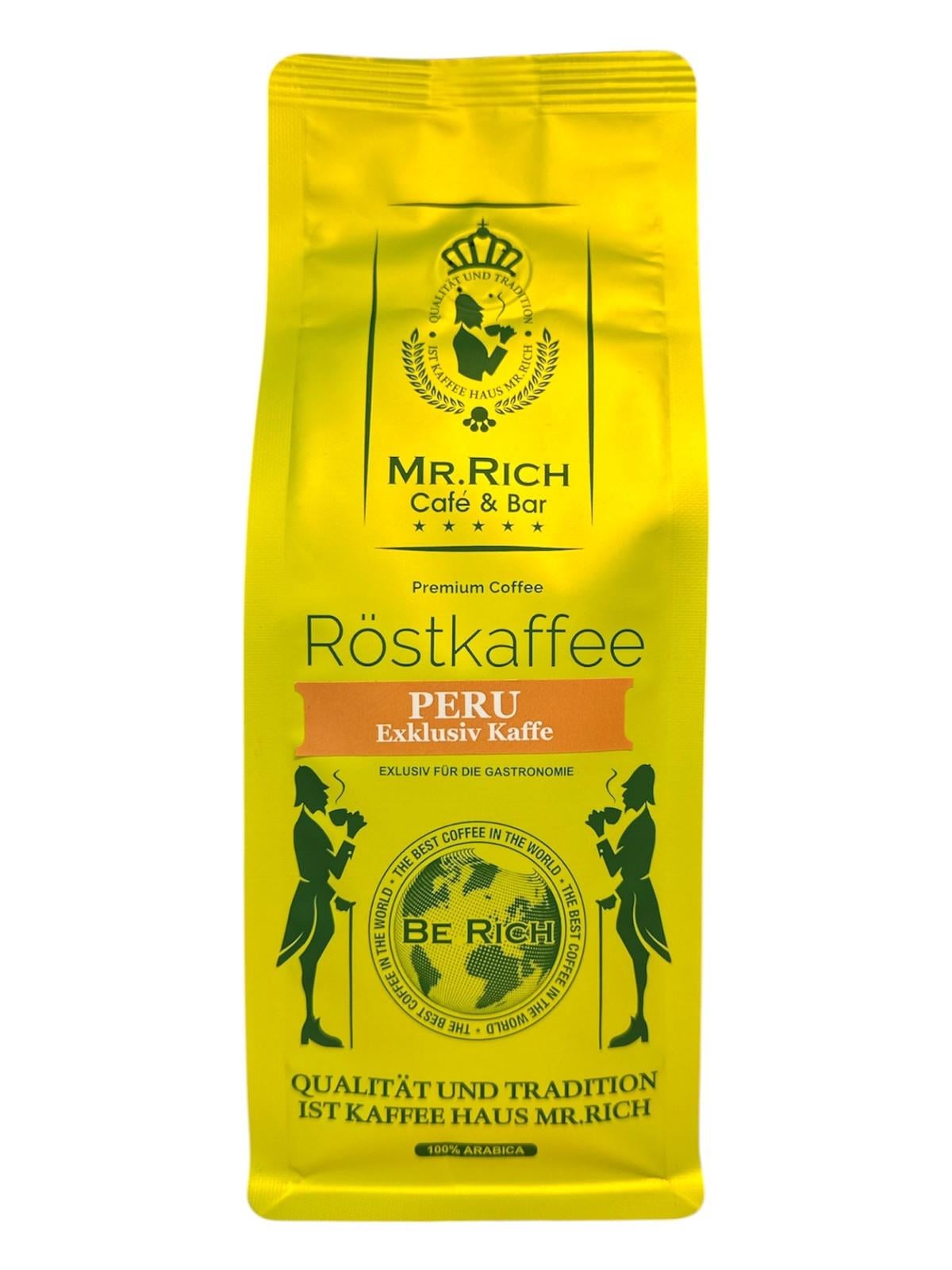 Кофе Mr.Rich Peru Exklusiv Kaffe молотый 250 г (54857)