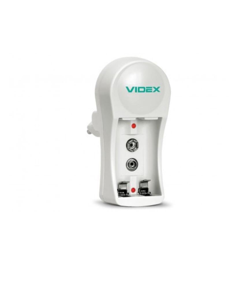 Зарядний пристрій Videx N201 для акумуляторів АА/ААА/крона (30151402ER)