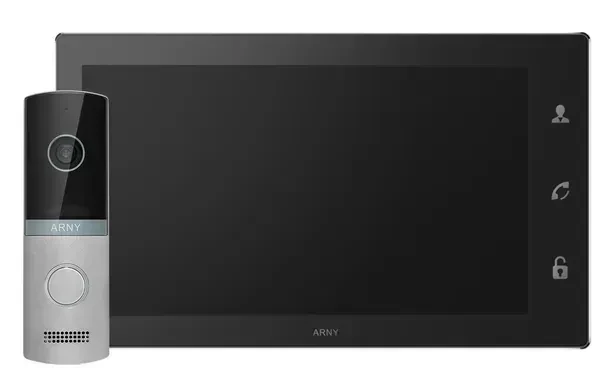 Комплект видеодомофона мультиформатный ARNY AVD-1421 AVD-1040 2 Мп IPS PiP с AVP-NG230 1 Мп Black/Silver (3081177329) Комплект видеодомофона мультиформатный ARNY AVD-1421 AVD-1040 2 Мп IPS PiP с AVP-NG230 1 Мп Black/Silver (3081177329)
