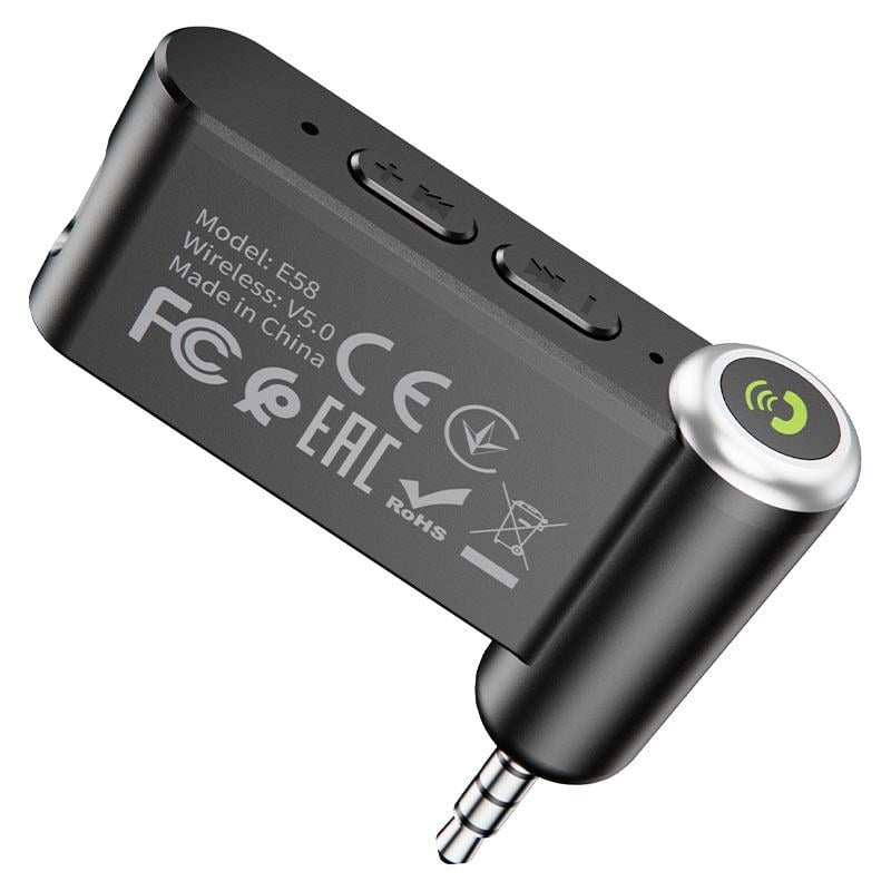 Ресивер Hoco E58 Bluetooth Black (ADHOE58) - фото 3