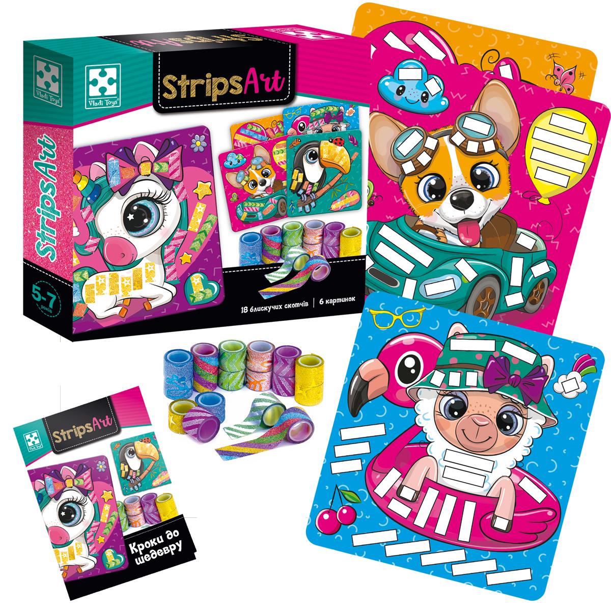 Набір для творчості Vladi Toys Щасливі мордочки (VT4433-13)