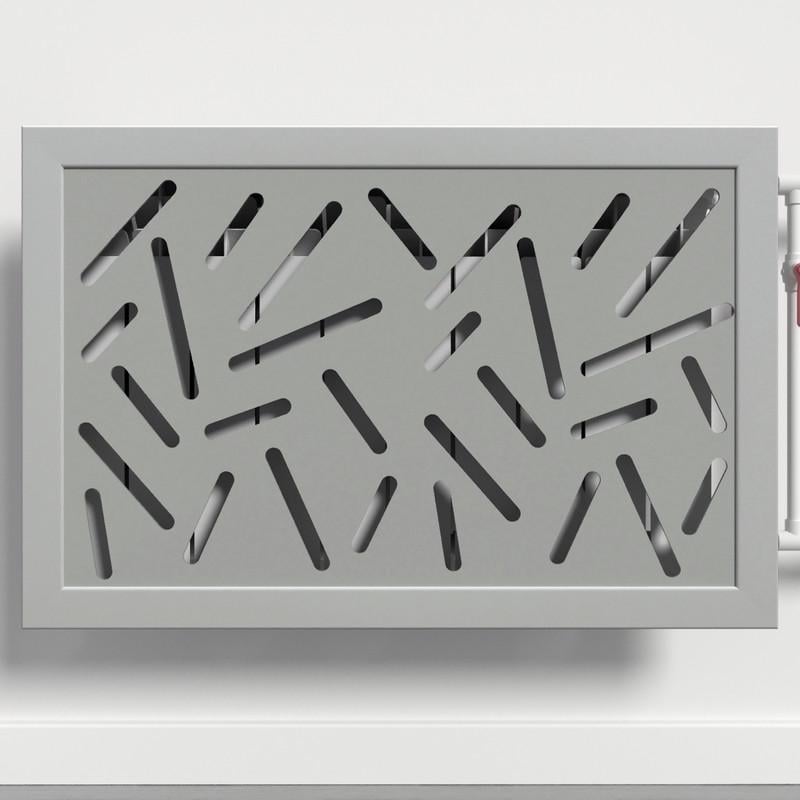 Решітка-екран на батарею SMARTWOOD 600 мм Сірий Бетон (R21192109)