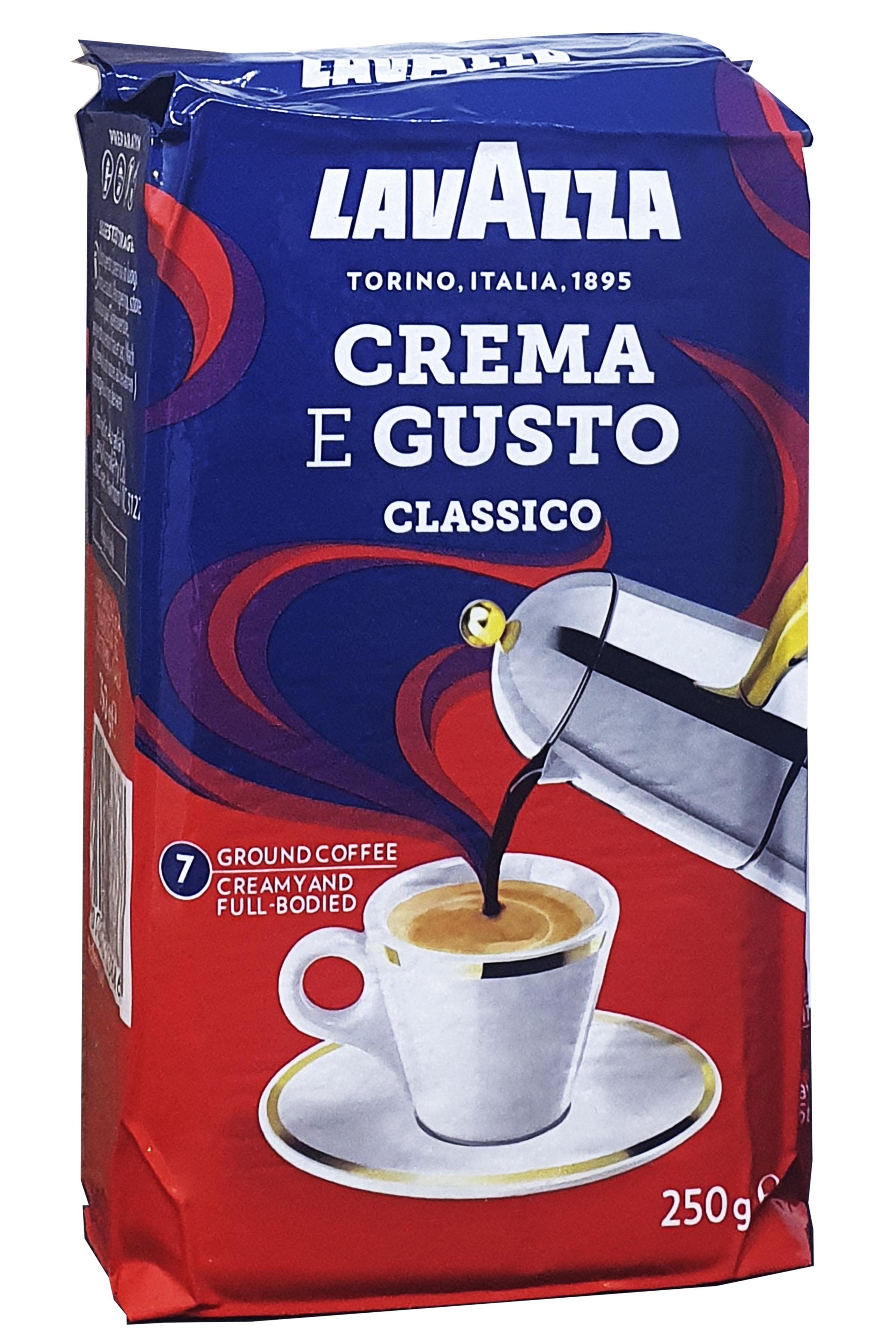 Кофе Lavazza Crema e Gusto Export молотый 250 г (57954) Кофе Lavazza Crema e Gusto Export молотый 250 г (57954)
