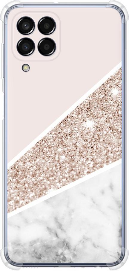 Чехол на Samsung Galaxy M33 M336B Пастельный мрамор (4342sp-2633-42517)
