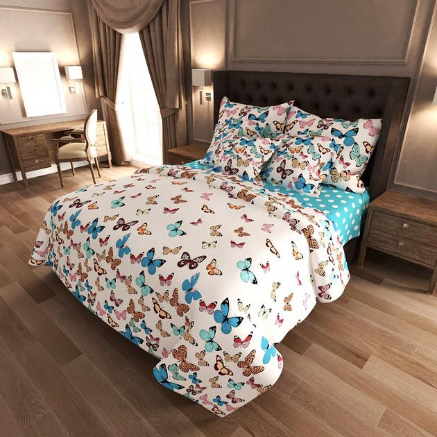 Комплект постельного белья Vital Textile Голд Люкс бязь евро 200х220 см (BLе-266)