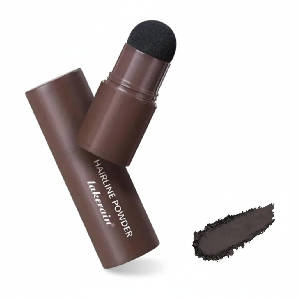 Пудра для волос оттеночная объем/коррекция линии роста и тонирование бровей Black (2552827237)