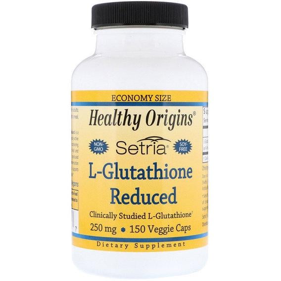 Глутатіон Healthy Origins L-Glutathione Setria 250 мг 150 Caps (HOG-41334)