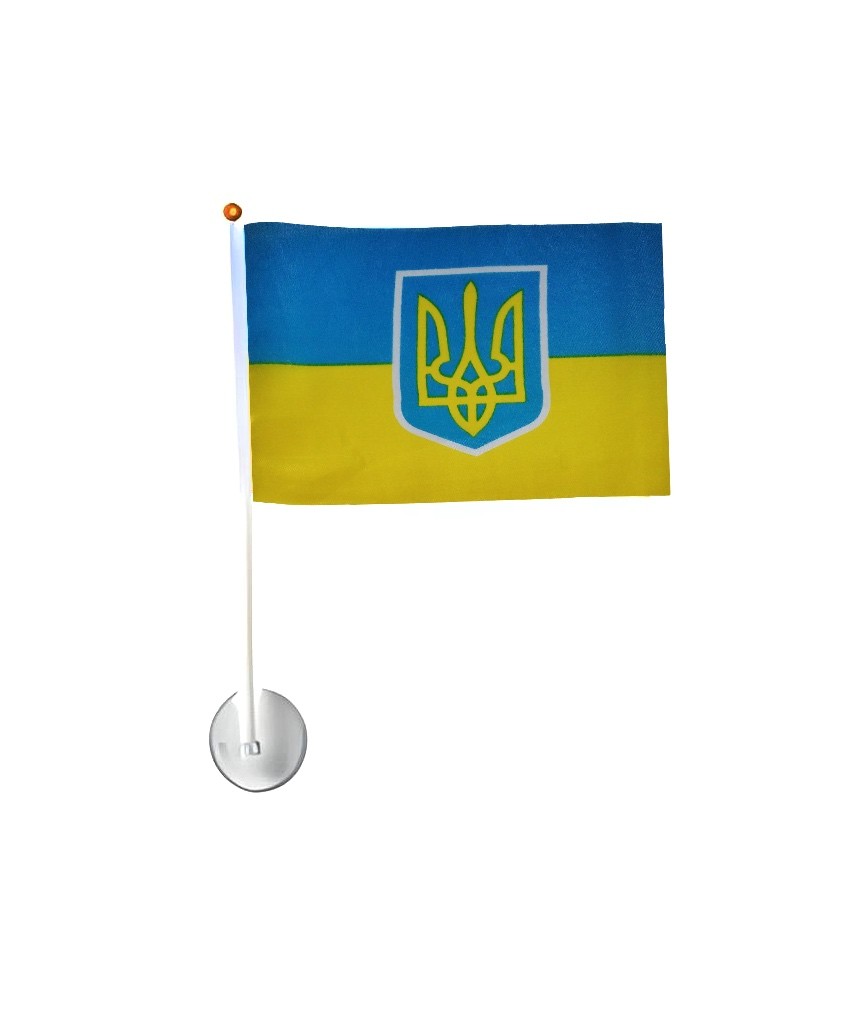 Флаг Украины на авто 210х140 мм (628256)