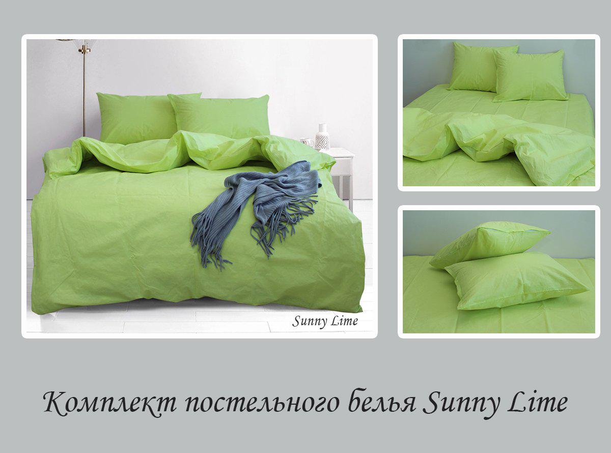 Комплект постельного белья евро Sunny евро Lime (29-77-TAG evro-815-2) - фото 4