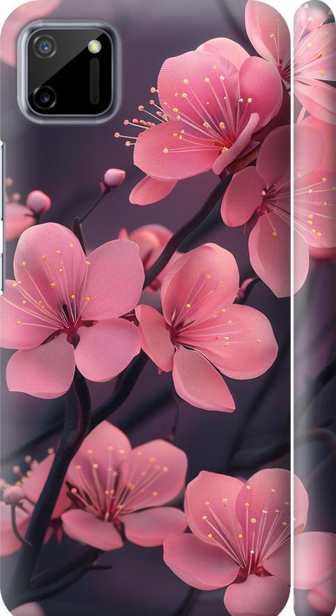 Чехол на Realme C11 2020 Пурпурная сакура (6075m-2031-42517)