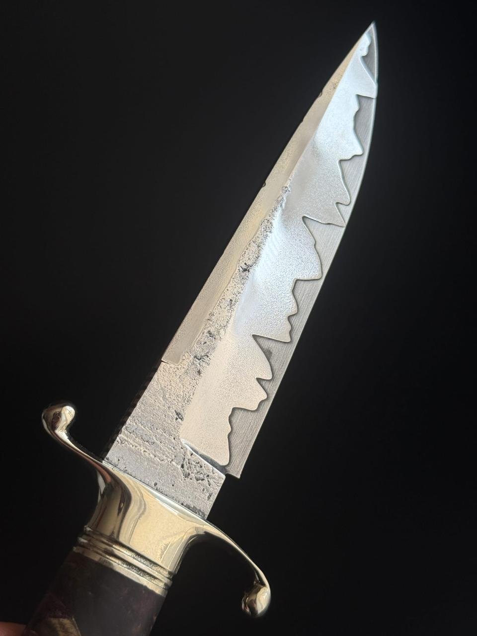 Нож финка сталь Gorillas BBQ ламинат м398 с 95х18 (KN197) - фото 7