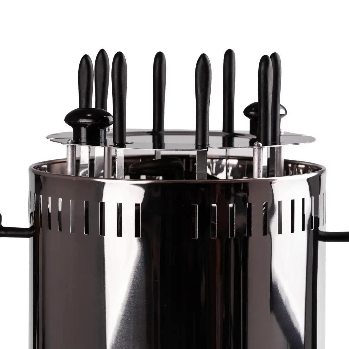 Шашлычница электрическая Sokany SK6113 на 8 шампуров 1500 Вт (SK6113) - фото 3 Шашлычница электрическая Sokany SK6113 на 8 шампуров 1500 Вт (SK6113) - фото 3