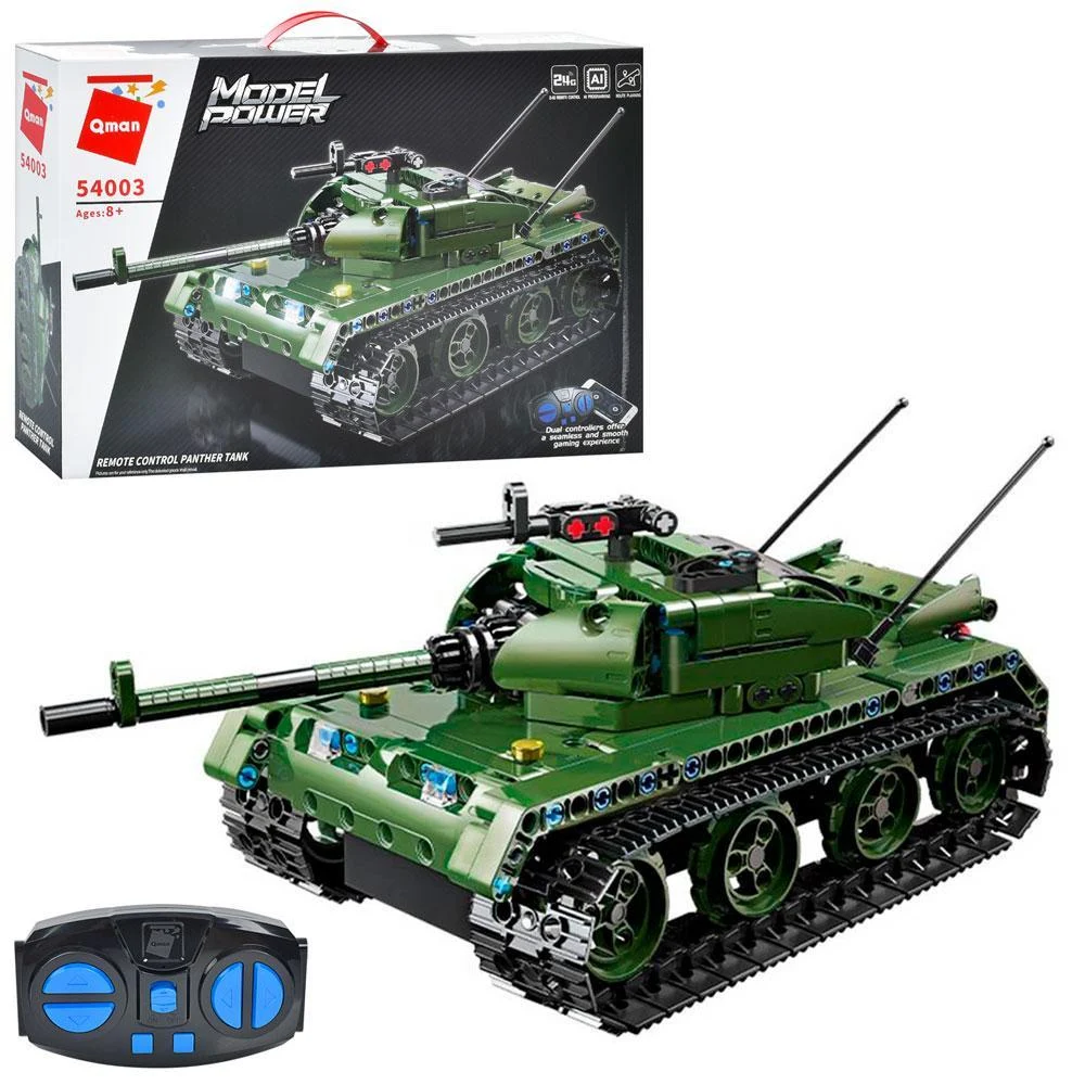 Конструктор на радиоуправлении танк Пантера (54003)