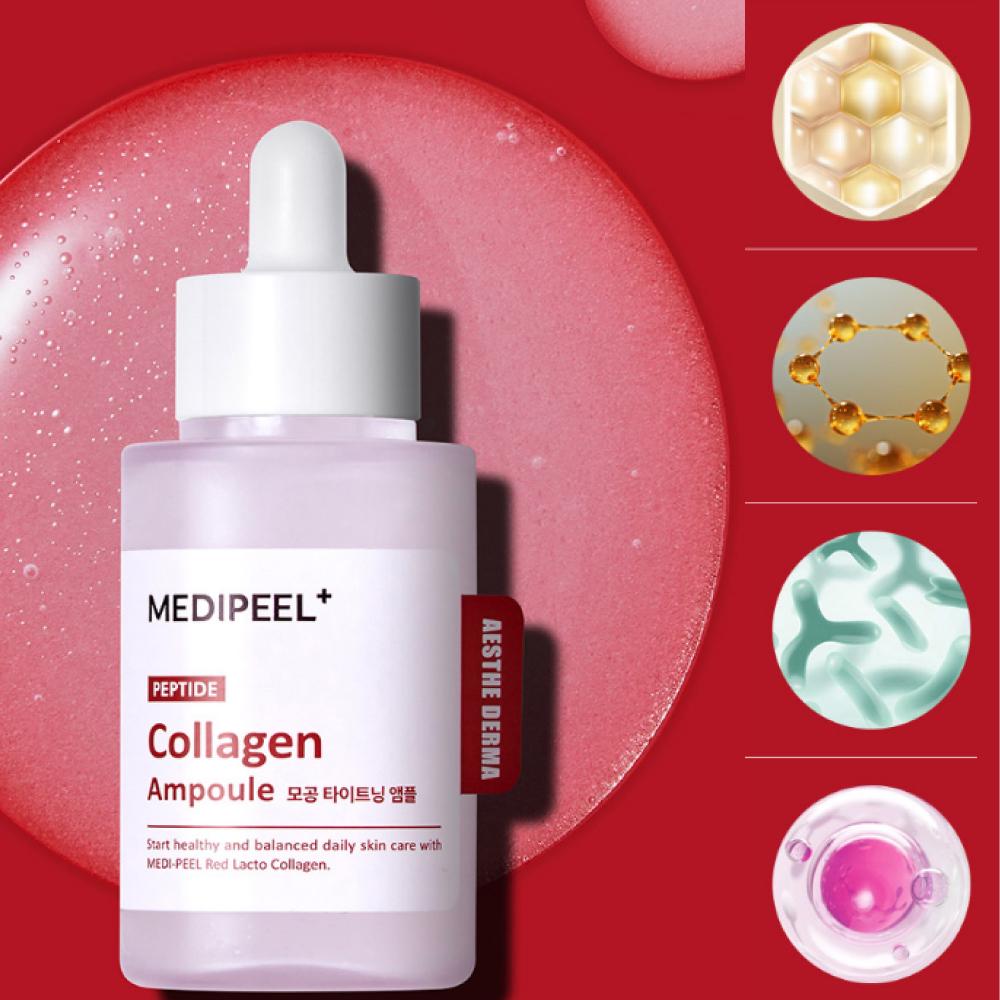 Сироватка з колагеном і пептидами Medi-Peel Red Lacto Collagen Tightening Ampoule 50 мл (KT0081) - фото 2