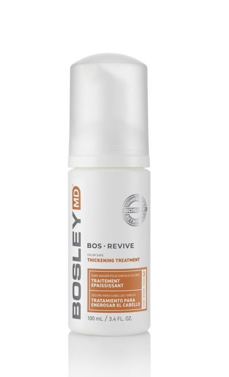 Догляд ущільнюючий для стоншеного фарбованого волосся Bosley MD Bos Revive Color Safe Thickening Treatment 100 мл