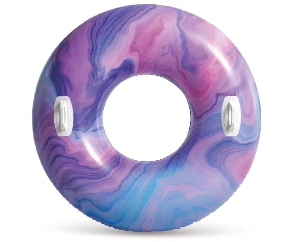 Надувной круг Intex Волна с ручками 114 см (56267)