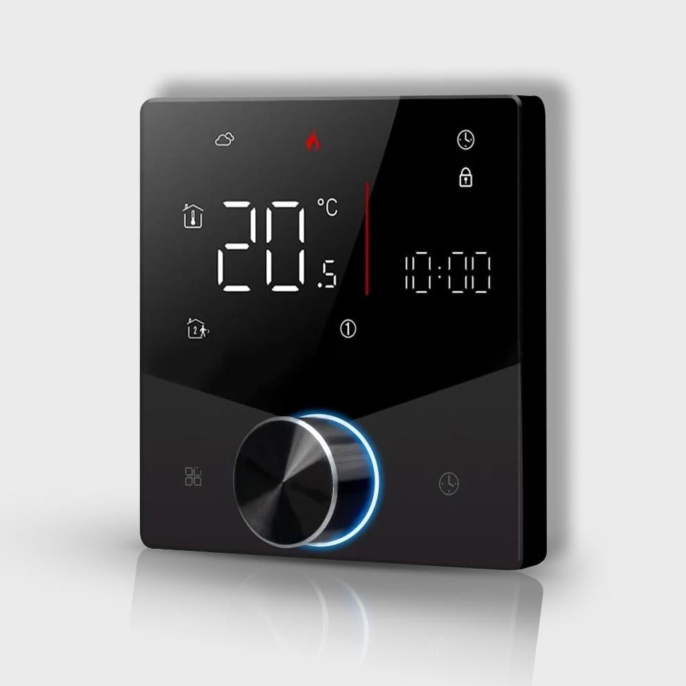Регулятор водяної теплої підлоги WiFi Moes Чорний (WH00760)