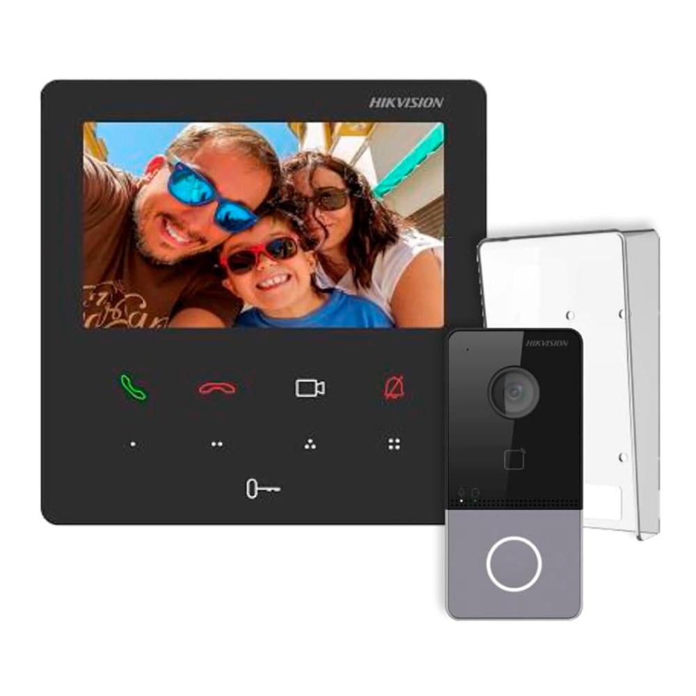 Видеодомофон WIFI Hikvision DS-KH6110-WE1 и панели вызова DS-KV6113-WPE1(C)