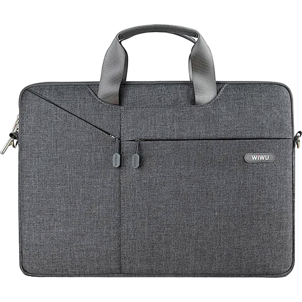 Сумка для ноутбука WiWU Gent Business Handbag for MacBook 13.3" Grey