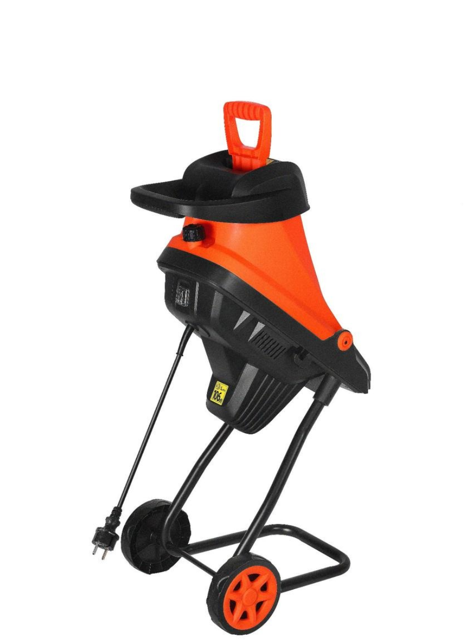 Измельчитель веток садовый электрический KRAFT&DELE KD5210 3500W для веток до 45 мм с двойными ножами (KD5210)