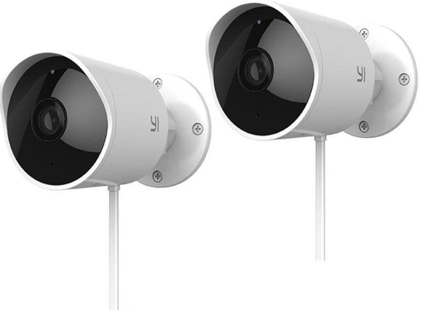 Комплект камер уличный YI Outdoor Camera 1080P 2 шт. White (YHS 3020)