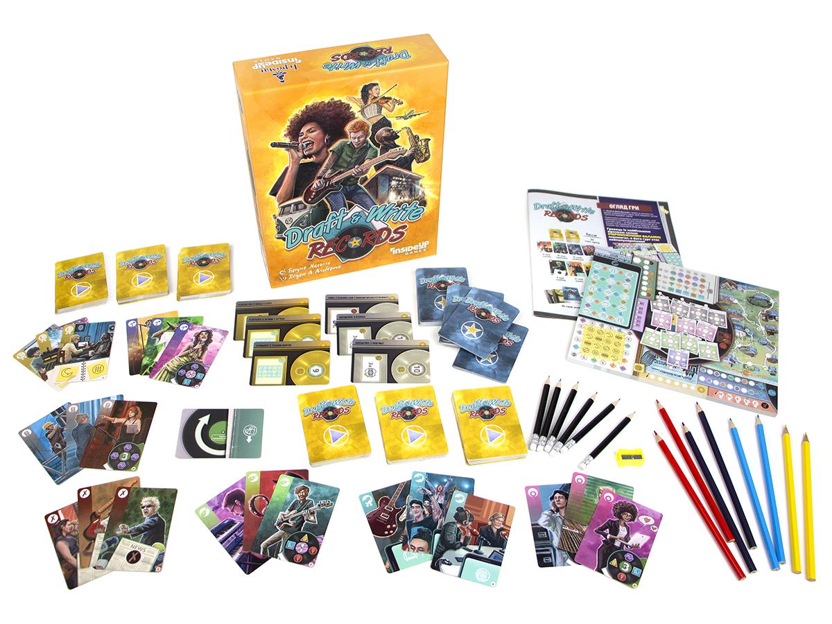 Настольная игра "Draft & Write Records" - фото 5 Настольная игра "Draft & Write Records" - фото 5