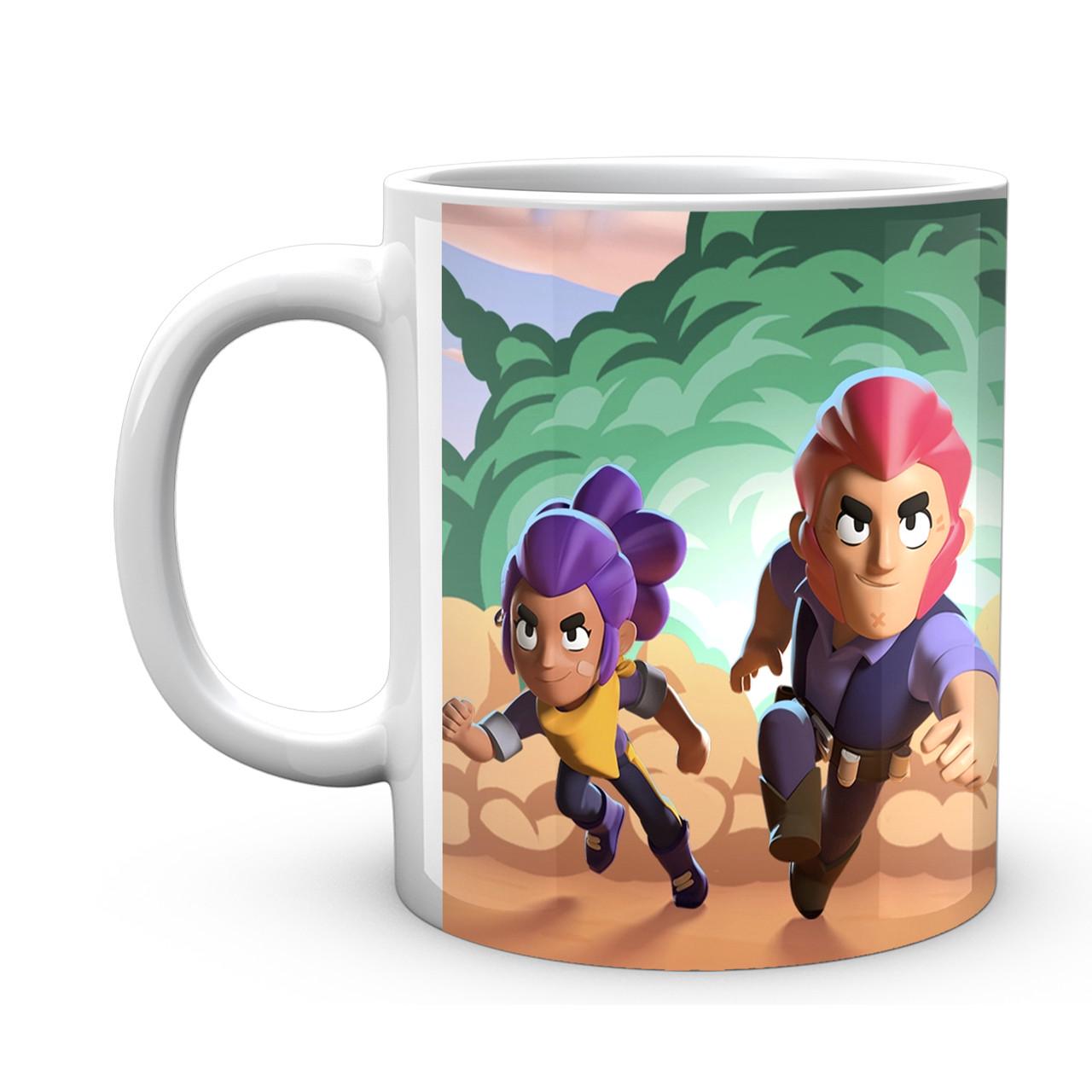 Чашка GeekLand Бравл Старс Битва звезд 330 мл (БС 02.385)