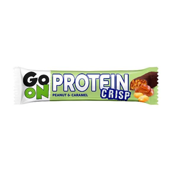 Протеиновый батончик GoOn Nutrition Protein Crisp 50 г Арахис/Карамель