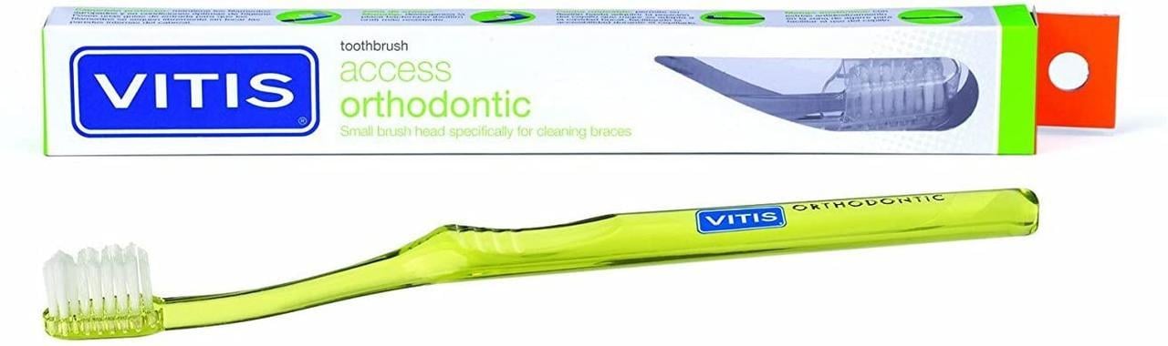 Зубная щетка Dentaid Vitis Orthodontic Access средняя - фото 1