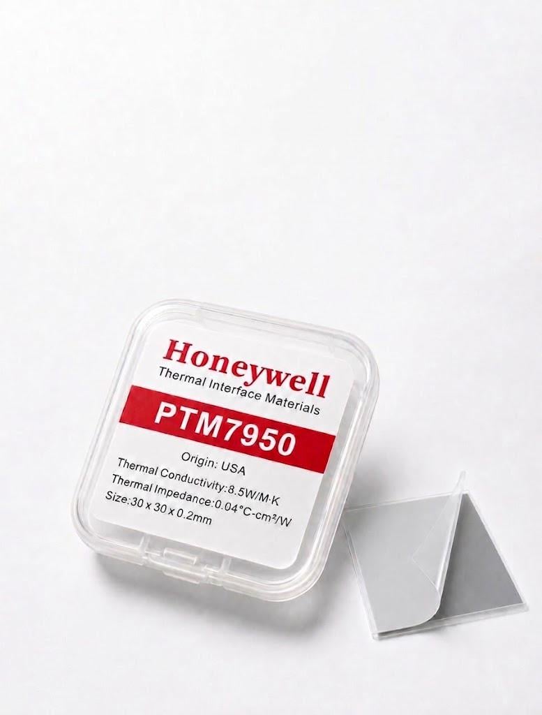 Термопрокладка фазопереходная Honeywell PTM7950 8,5 Вт/м·К 30х30х0,2 мм термоинтерфейс для процессора и видеочипа CPU/GPU (3168718700)