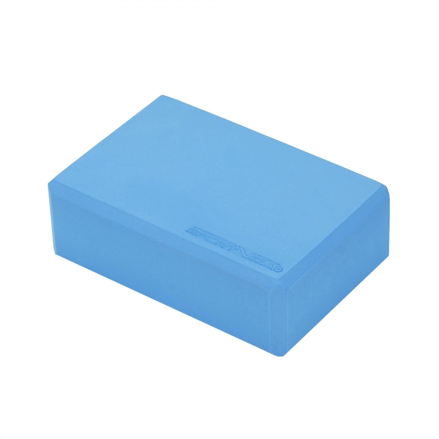Блок для йоги SportVida EVA SV-EZ0068 Sky Blue (47092)